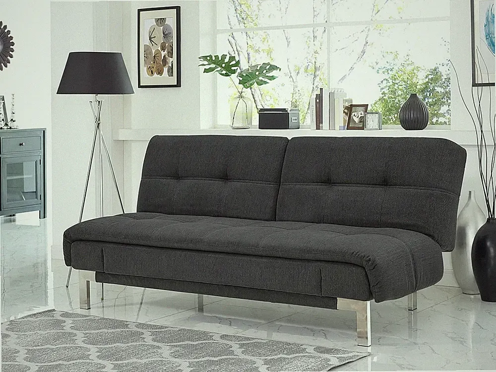 Westbay Sofa Relax A Lounger Warren Convertible Sofa with USB Ports, Pepper Gray